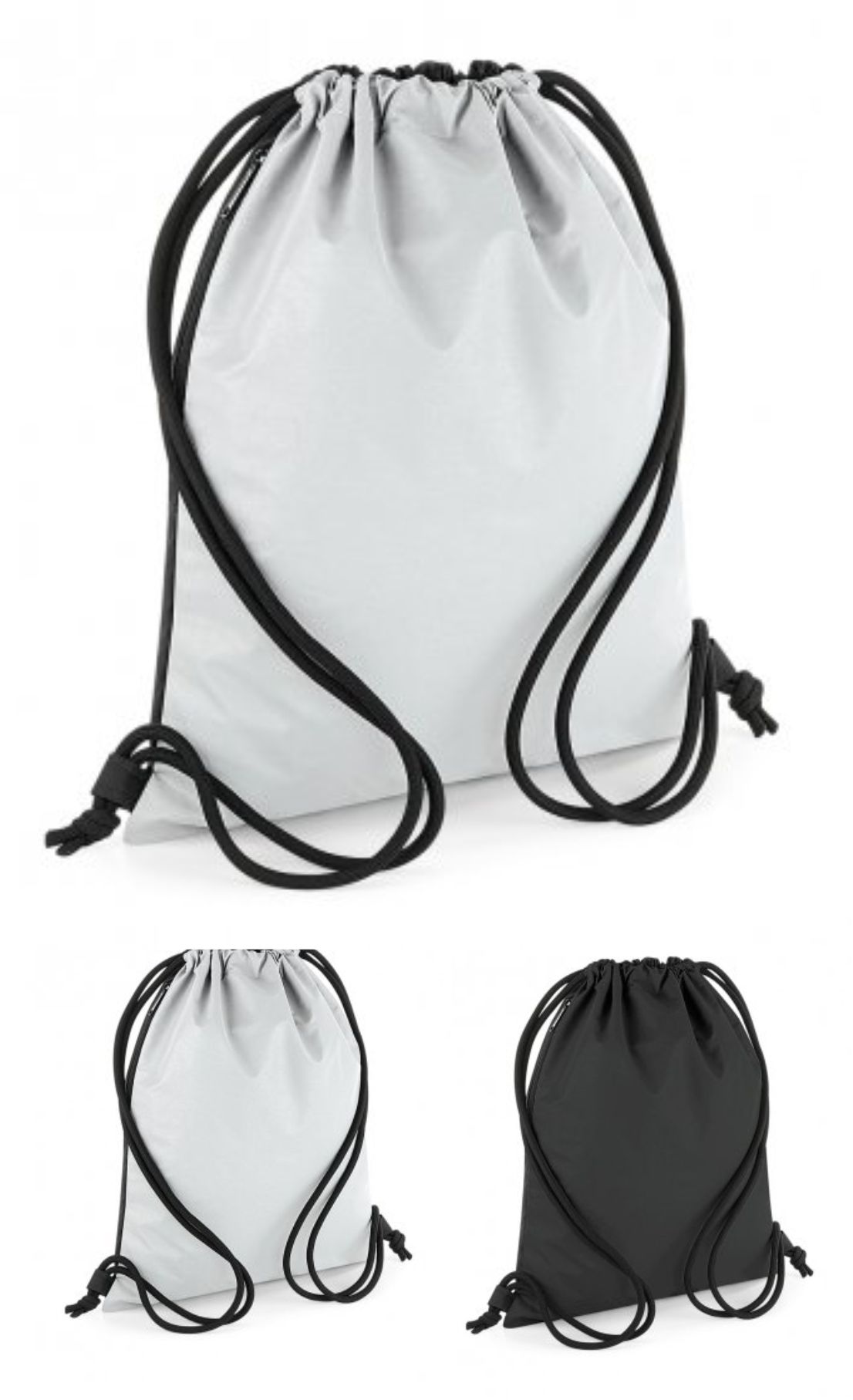 BG137 Bagbase Reflective Gymsac BG137 Bagbase Reflective Gymsac